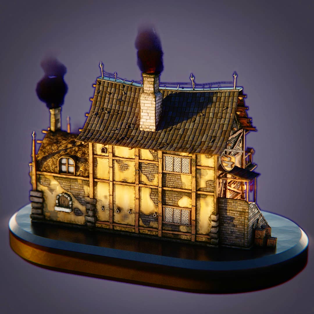 Medieval House 007 - Blacksmith preview image 6